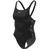 Badeanzug, Damen Nike Swim Fusion Logo Tape von Nike