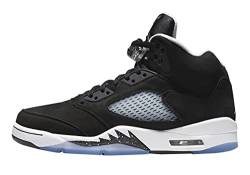 Herren Jordan 5 Retro Oreo Schwarz/Cool Grey-White (CT4838 011), Black/Cool Grau-Weiß, 45.5 EU von Nike