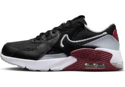 NIKE Air Max Excee Gs Niedrig, Mehrfarbig (Black Wolf Grey Team Red White), 39 EU von Nike