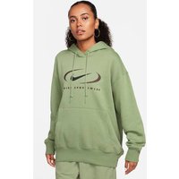 NIKE Damen Kapuzensweat W NSW FLC OS PO HDY SWSH von Nike