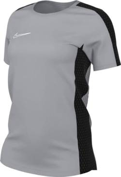 NIKE Damen W NK DF ACD23 TOP SS T-Shirt, Wolf Grey/Black/White, XL von Nike