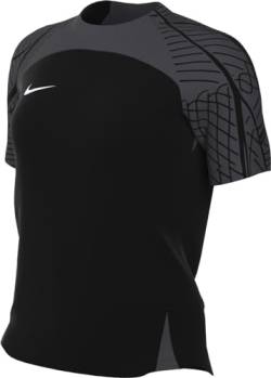 NIKE Damen W NK DF STRK23 TOP SS T-Shirt, Black/Anthracite/White, 2XL von Nike