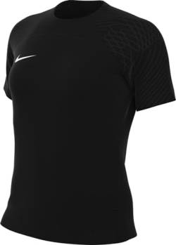 NIKE Damen W NK DF STRKE III JSY SS T-Shirt, Black/Black/Black/White, 2XL von Nike