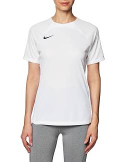 NIKE Damen W NK DF STRKE III JSY SS T-Shirt, White/White/White/Black, 2XL von Nike
