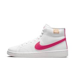 NIKE Damen WMNS Court Royale 2 MID Sneaker, White Rush Pink White Onyx, 38 EU von Nike