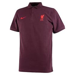 NIKE Herren Poloshirt FC Liverpool DJ9699-652, burgunderfarben, M von Nike