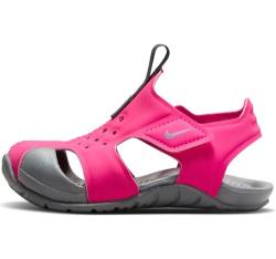 NIKE Sunray Protect 2 (TD) Sneaker, Hyper PINK/Fuchsia Glow-Smoke Grey, 25 EU von Nike