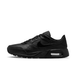 NIKE Unisex AIR MAX SC Leather Sneaker, Schwarz/schwarzschwarz, 42 EU von Nike