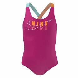 NIKE Unisex S6477511 Badeanzug für Mädchen, bunt, Estándar von Nike