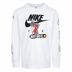 NIKE Unisex S6478531 Sweatshirt ohne Kapuze für Kinder, bunt, Estándar von Nike