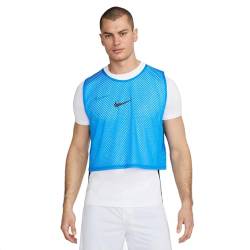 NIKE Unisex U NK DF PARK20BIB T-Shirt, Photo Blue/Black, L von Nike