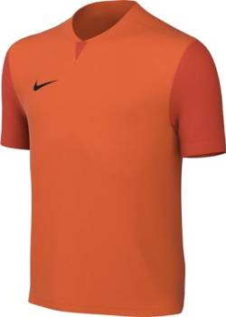 NIKE Unisex Y NK DF Trophy V JSY SS T-Shirt, Safety Orange/Team Orange/Black, XS von Nike