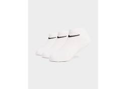 Nike 3 Pack Invisible Socken Kinder, White von Nike