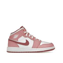 Nike AIR JORDAN 1 MID Sneaker Rosa da Ragazza DQ8423-616 von Nike