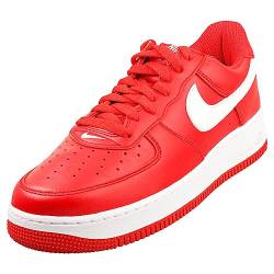 Nike Air Force 1 Low '07 Retro Color of The Month University Red White FD7039-600 Size 43 von Nike
