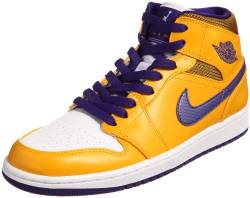 Nike Air Jordan 1 Mid-Basketball-Schuhe 554724-708 von Nike