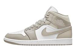 Nike Air Jordan 1 Mid Linen 554724-082 Größe 44.5 von Nike