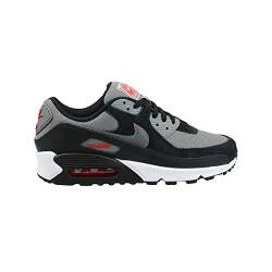 Nike Air Max 90 Grey Black Red - 47 1/2 von Nike