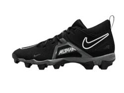 Nike Alpha Menace 3 Shark Herren Fußball Cleat, Schwarz/Weiß-Eisengrau., 46 EU von Nike