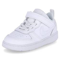 Nike Baby-Boys Court Borough Low 2 (TDV) Sneaker, White/White-White von Nike