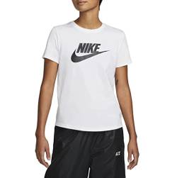 Nike Club Futura Women Shirt (S, White/Black) von Nike