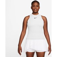 Nike Court Dri-Fit Advantage Tank-Top Damen in weiß, Größe: L von Nike