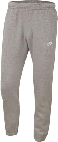 Nike Cuffed Fleece Club Sweatpants Jogginghosen (S, Grey Heather) von Nike