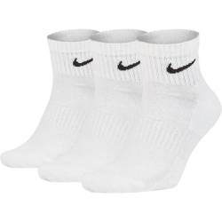 Nike Cushion Ankle Socks Socken 3er Pack (47-50, white/black) von Nike