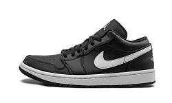 Nike Damen Air Jordan 1 Low UNC Basketballschuh, Schwarz / Weiß / Weiß, 36.5 EU von Nike