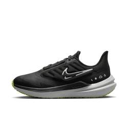 Nike Damen Air Winflo 9 Shield Sneaker, Black/White-DK Smoke Grey-Volt, 37.5 EU von Nike