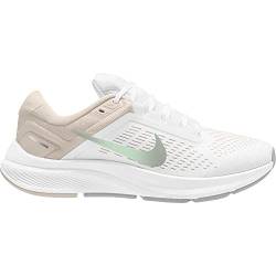 Nike Damen Air Zoom Structure 24 Sneaker, White/Barely Green-Light Soft, 35.5 EU von Nike