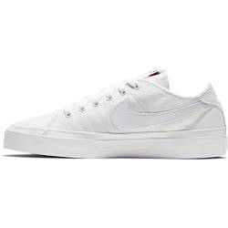 Nike Damen Court Legacy Sneaker, White/White-Summit White, 37 EU von Nike