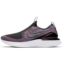 Nike Damen W Epic Phantom React FK Leichtathletikschuhe, Mehrfarbig (Black/Black/University Red/Hyper Jade 2), 39 EU von Nike