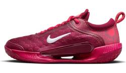 Nike Damen W Zoom Court Nxt Hc Tennisschuh, Noble Red White Ember Glow, 35.5 EU von Nike