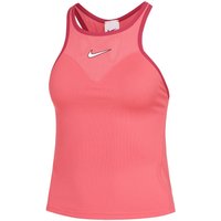 Nike Dri-Fit Court Slam Solid Tank-Top Damen in koralle von Nike