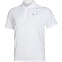 Nike Dri-Fit Polo Herren in weiß, Größe: L von Nike