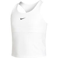 Nike Dri-Fit Swoosh Sport-BH Mädchen in weiß, Größe: M von Nike