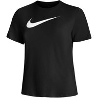 Nike Dri-Fit Swoosh T-Shirt Damen in schwarz von Nike