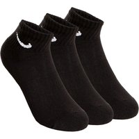 Nike Everyday Cush Ankle Sportsocken 3er Pack in schwarz, Größe: 42-46 von Nike