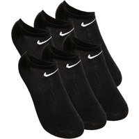 Nike Everyday Lightweight Tennissocken 6er Pack in schwarz, Größe: 42-46 von Nike