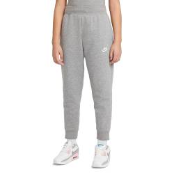 Nike Girls G NSW Club FLC LBR Pants, Carbon Heather/White, S von Nike