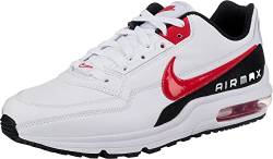 Nike Herren Air Max Ltd 3 Sneakers, White University Red Black, 42.5 EU von Nike