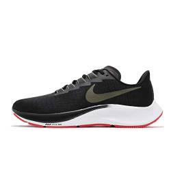 Nike Herren Air Zoom Pegasus 37 Leichtathletik-Schuh, Black/Medium Olive-Aura von Nike