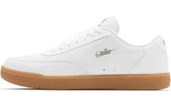 Nike Herren Court Vintage Prem Sneaker, White/FOSSIL-Enigma Stone, 45.5 EU von Nike