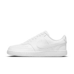 Nike Herren Court Vision Low Schuhe, White/White-White, 47 EU von Nike