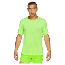 Nike Herren Dri-FIT Rise 365 Laufshirt Gelb S von Nike