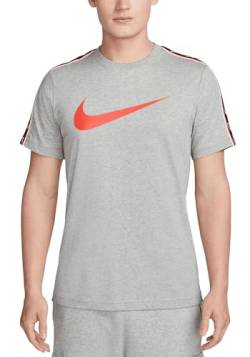 Nike Herren NSW Repeat T-Shirt grau S von Nike