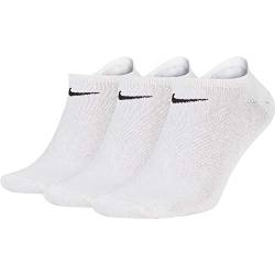 Nike Herren Socken Sport No Show, 3er Pack, Weiß, XX-Large von Nike