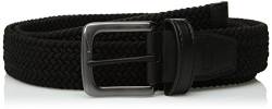 Nike Herren Stretch Woven Belt Gürtel, schwarz, X-Large von Nike