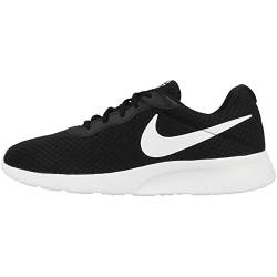 Nike Herren Tanjun Sneaker, Black/White-Barely Volt-Black, 42.5 EU von Nike